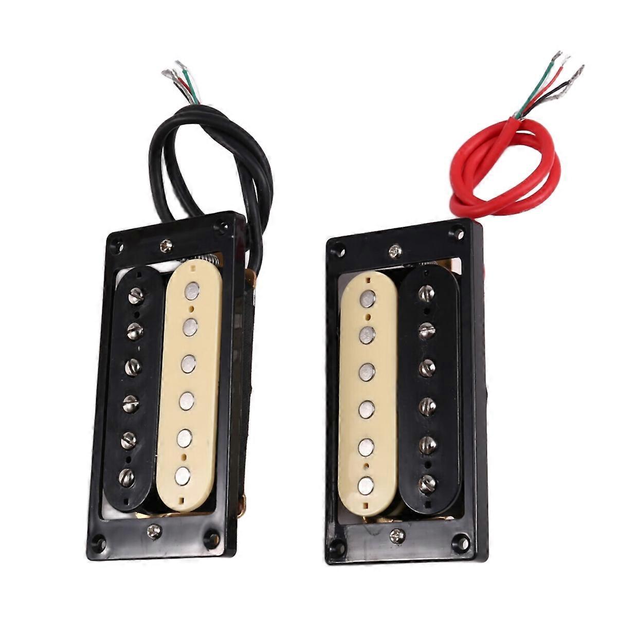 1 Set ST/LP Standard Neck and Bridge Electric Guitar Humbucker Pickups