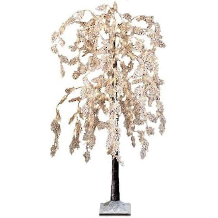 Weihnachtsbaum - LUMINEO - Schneeweide - Ø 70 cm - Höhe 180 cm - Multicolor MicroLED
