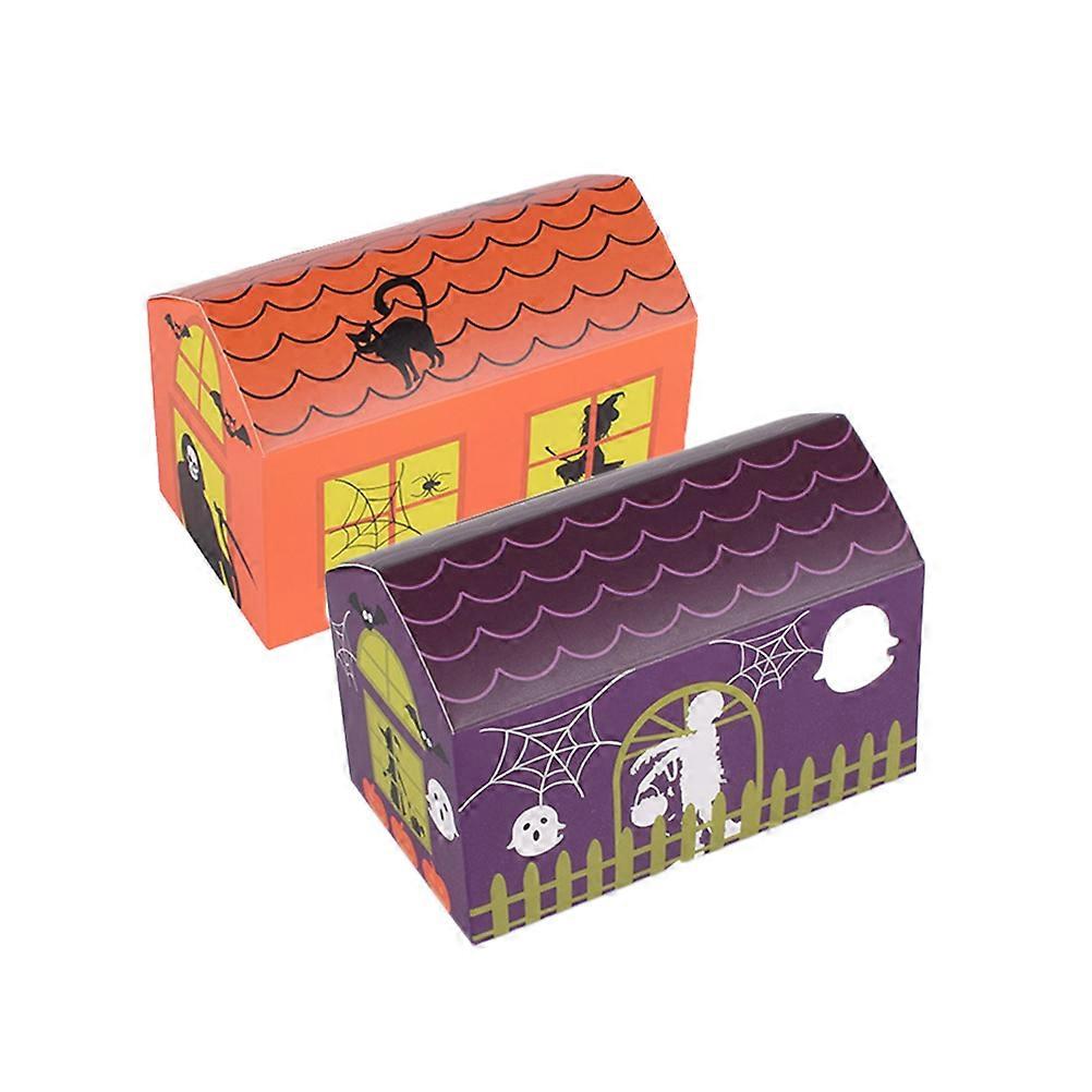 Halloween Cookie Box Nougat Cookies present Box for Paper Material 19.00X17.50X0.22CM 20Pcs