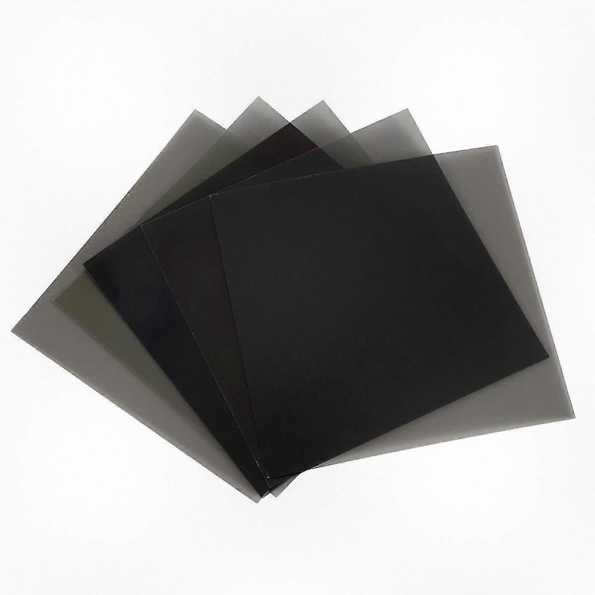 Linear Polarizer Film for LCD/LED Screen, Polarizing Filter for Photography, 10x10cm Polarization Film for Light Control
