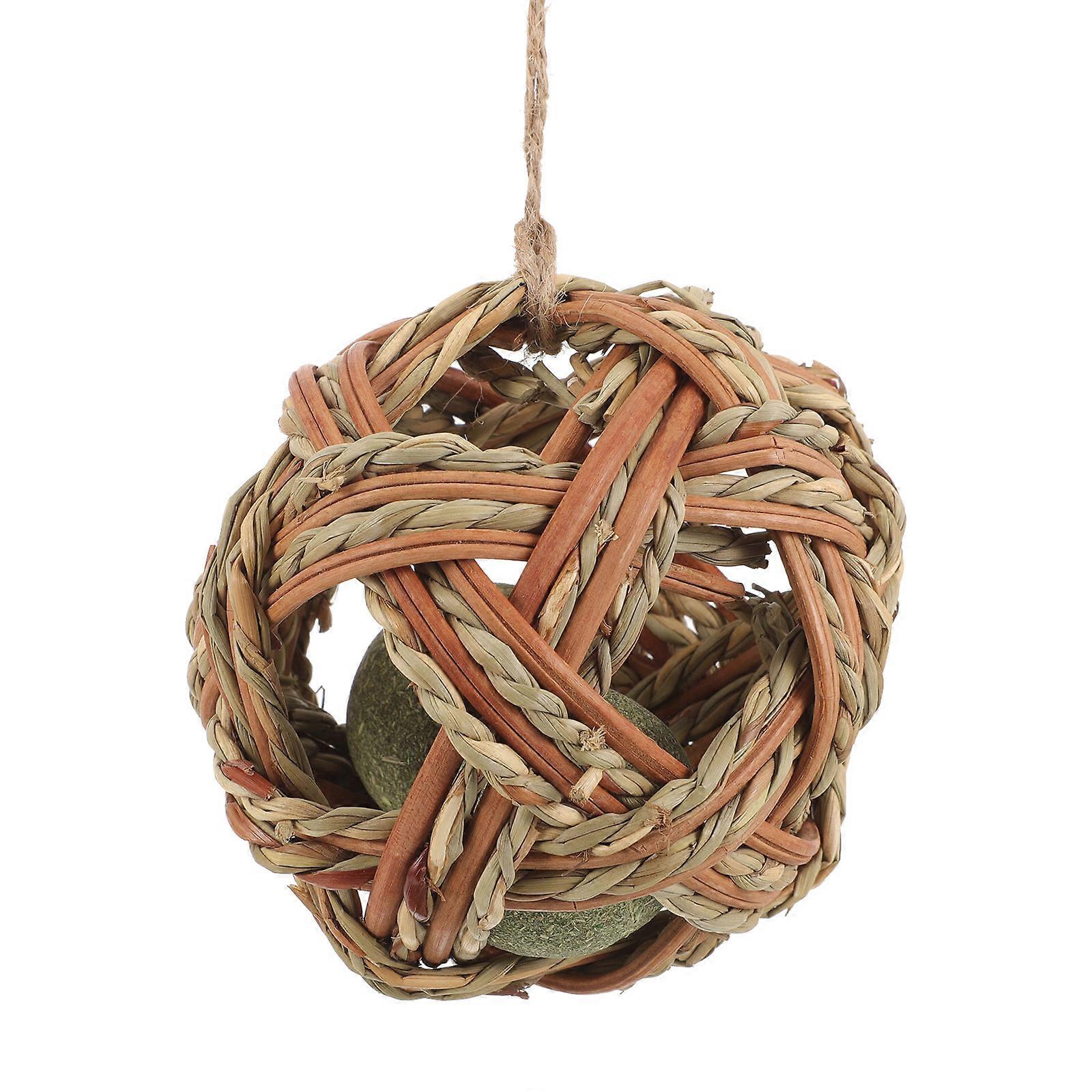 Durable Molar Ball, Ideal Catnip Toy to Keep Pets Entertained and Healthy