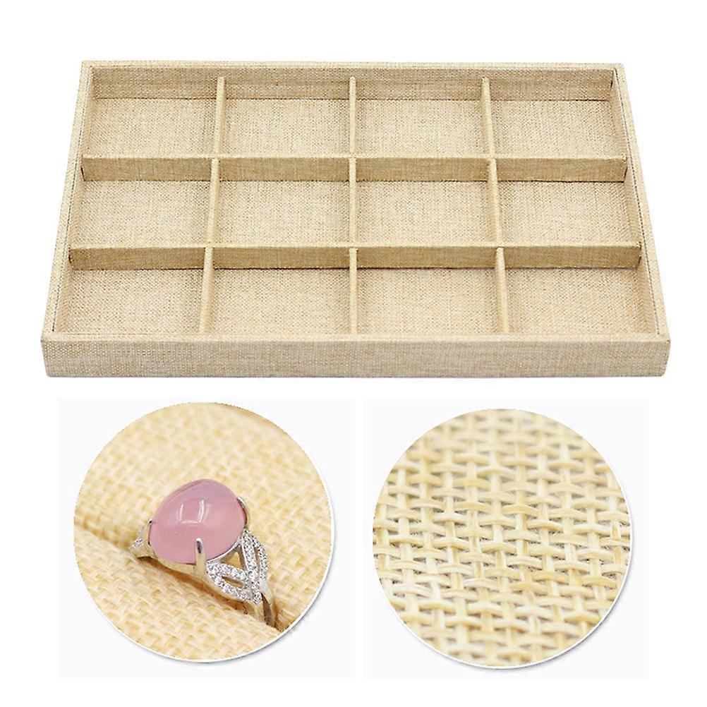 Multi Purpose Ring Storage Rack Jewelry Display Rack Simple For Business Owners 35*24*3cm 1Pack