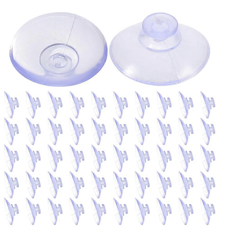 200pcs Heavy Duty Transparent Suction Cups for Glass, Windows, Tables – Secure Hanging Ornaments & Items on Smooth Surfaces