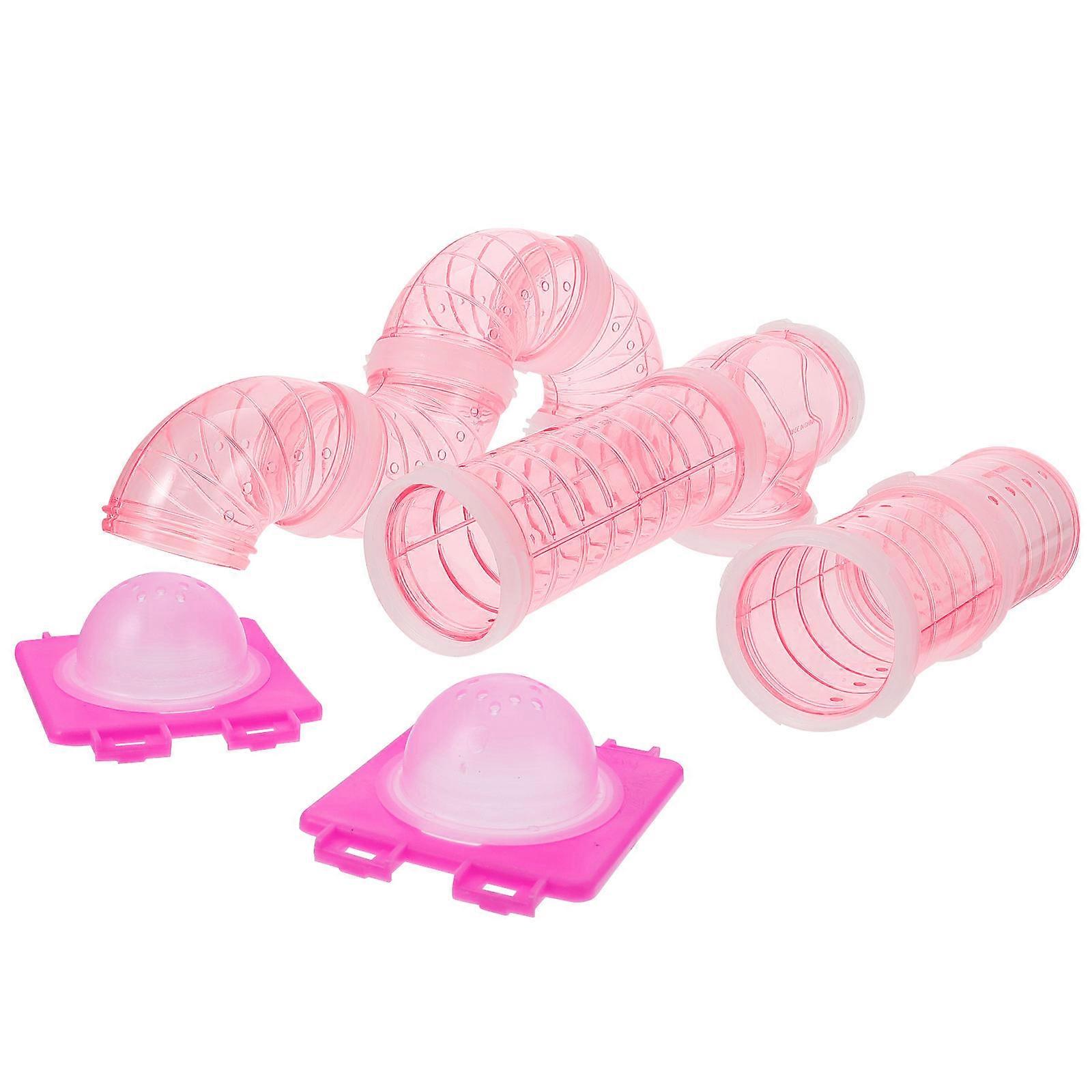 Hamster Tubes And Tunnels : Diy Hamster Tunnel Adventure External Pipe Hamster Cage Attachment Diy Assorted Connection Tunnel Track For Hamster And