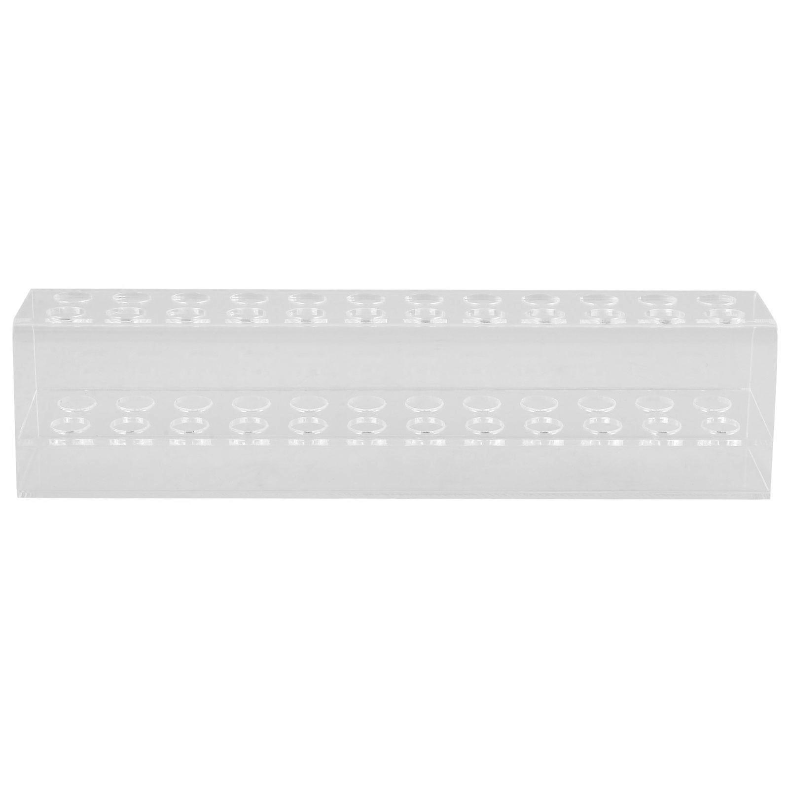 Eyebrow Pencil Storage Rack Pen Showing Stand Simple Design Plastic Material Home Use 1Pack