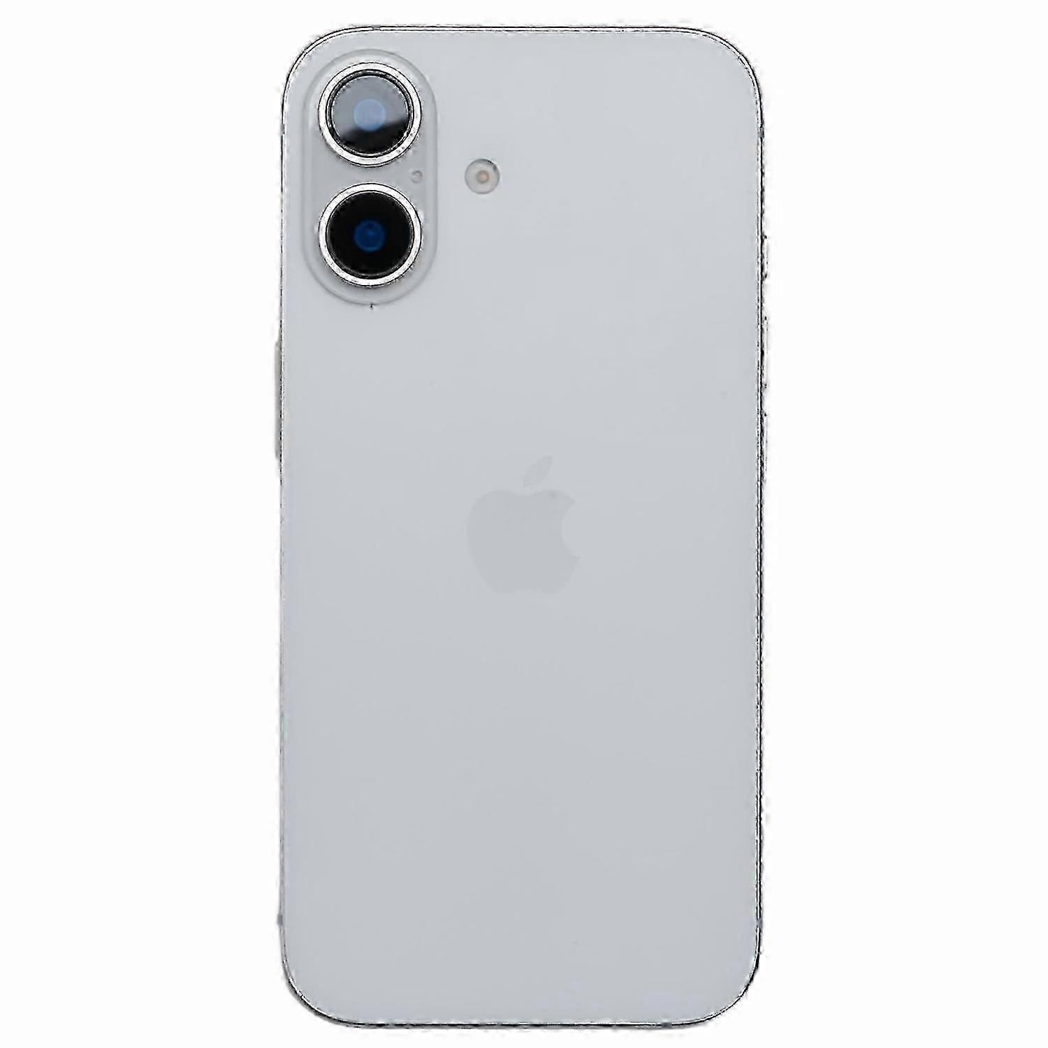 For Iphone 16 Color Screen Dummy Phone Shooting Counter Display Toys (without Logo) - White