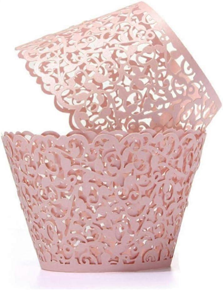 100 Thick Laser Cut Cupcake Baking Molds