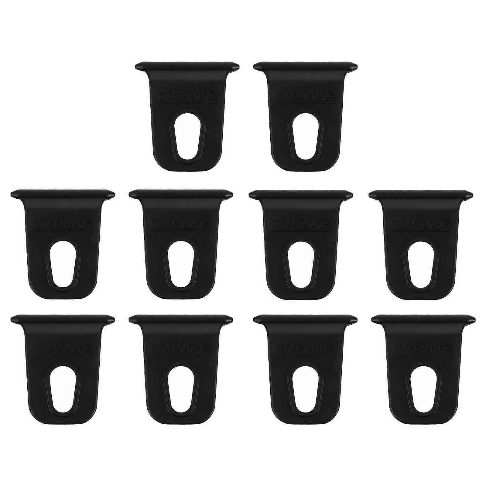 10pcs Plastic Awning Hook Ring String Hooks for RV Caravan Motor Home Camper