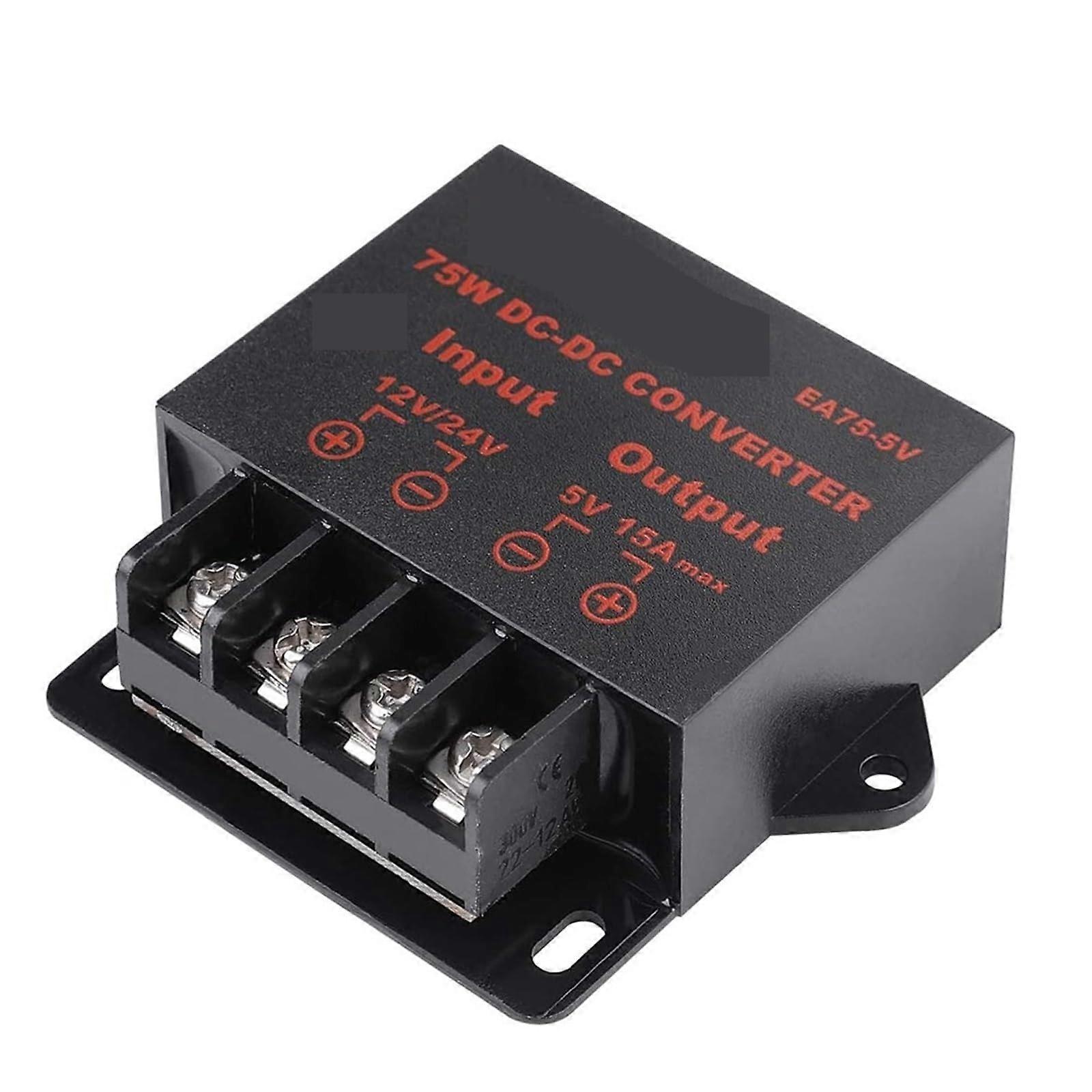 Regulator Reducer Power Converter DC 12V 24V to DC 5V 3A 5A 10A 15A Step Down Voltage Converter Module