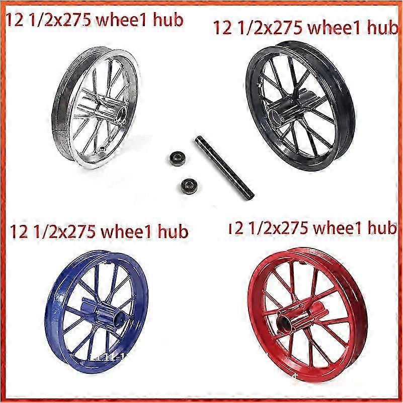 12 1/2 x 2.75 Front or Rear Tire, Wheel Hub for 12 1/2 x 2.75, Compatible with Dirt Bikes and Mini Scooters