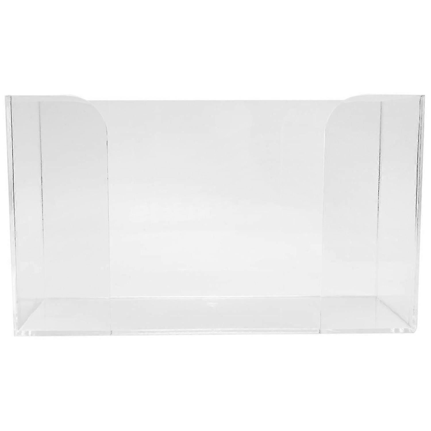 Countertop Paper Towel Dispenser,Clear Guest Towel Napkin Holder, Suitable for Z-Fold, C-Fold or Mul