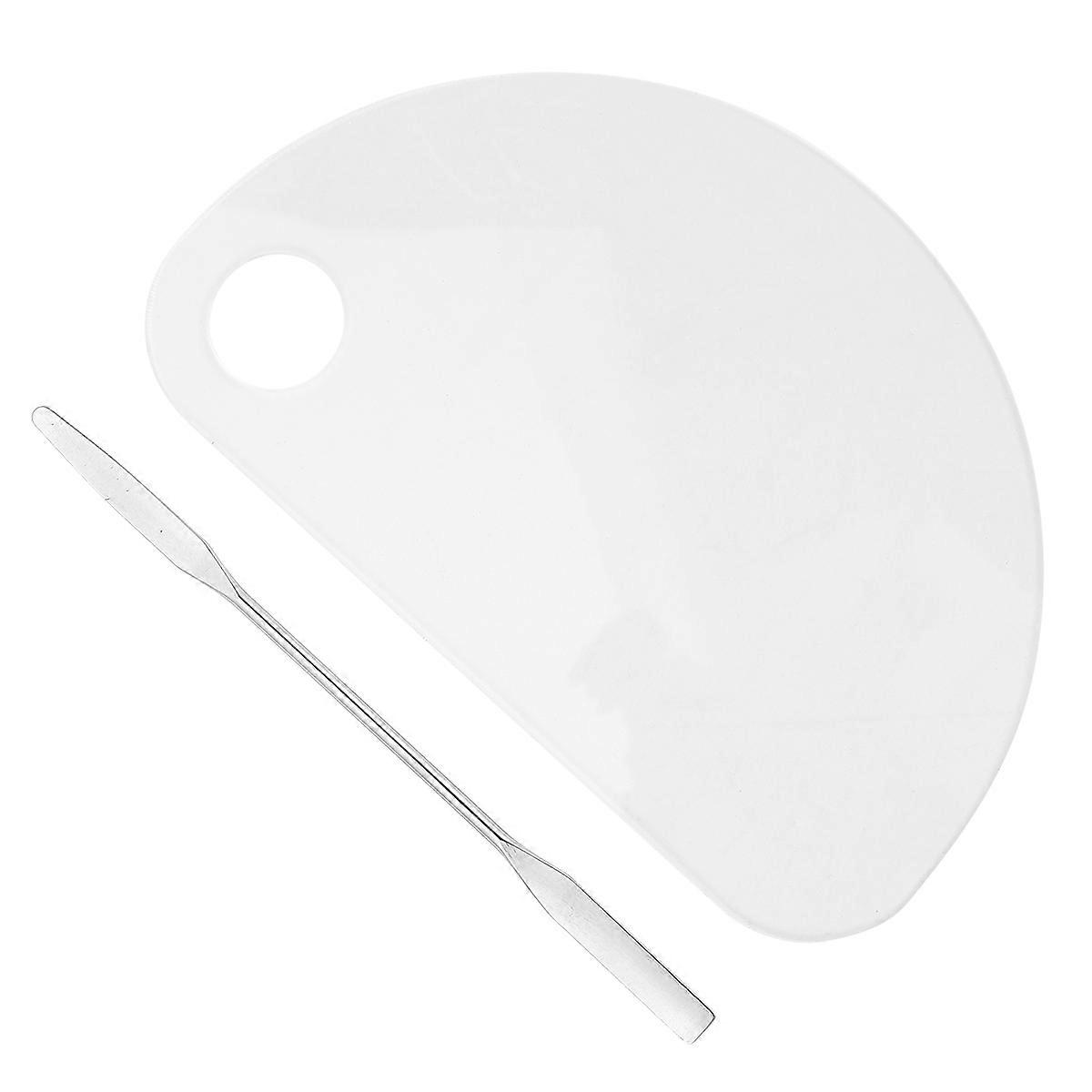 Nail Photo Prop Display Plate Nail Art Manicure Palette Amateur Use 16x10.5cm Transparent Acrylic Holder 1Pack