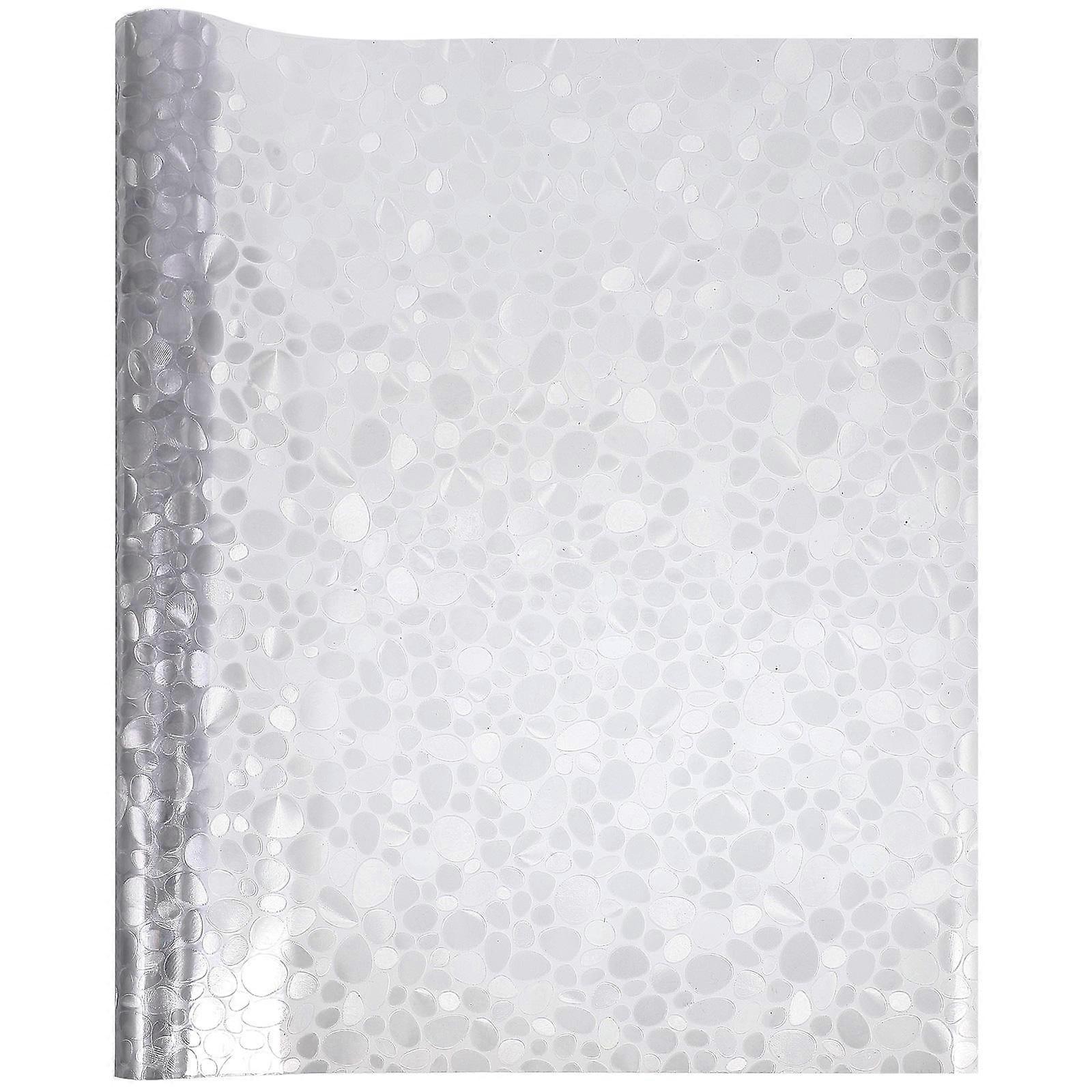 فيلم ثابت فيلم مضاد للزقزقة لنافذة 200X45 سم بلوري حماية من الأشعة فوق البنفسجية 1 مجموعة