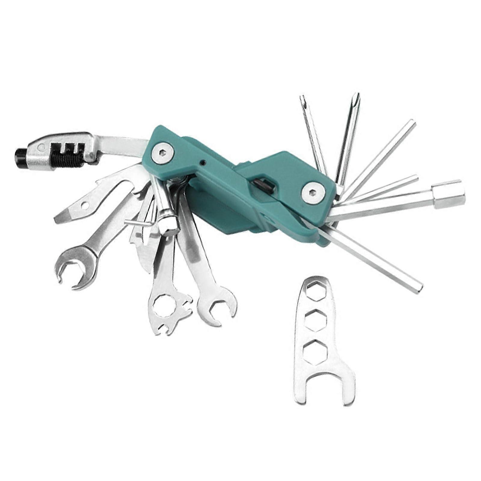 Folding Hexagonal Key Screwdriver Tool for Bicycle Repair, Compatible with Mountain Bikes, Durable Multi-Function Maintenance Tool