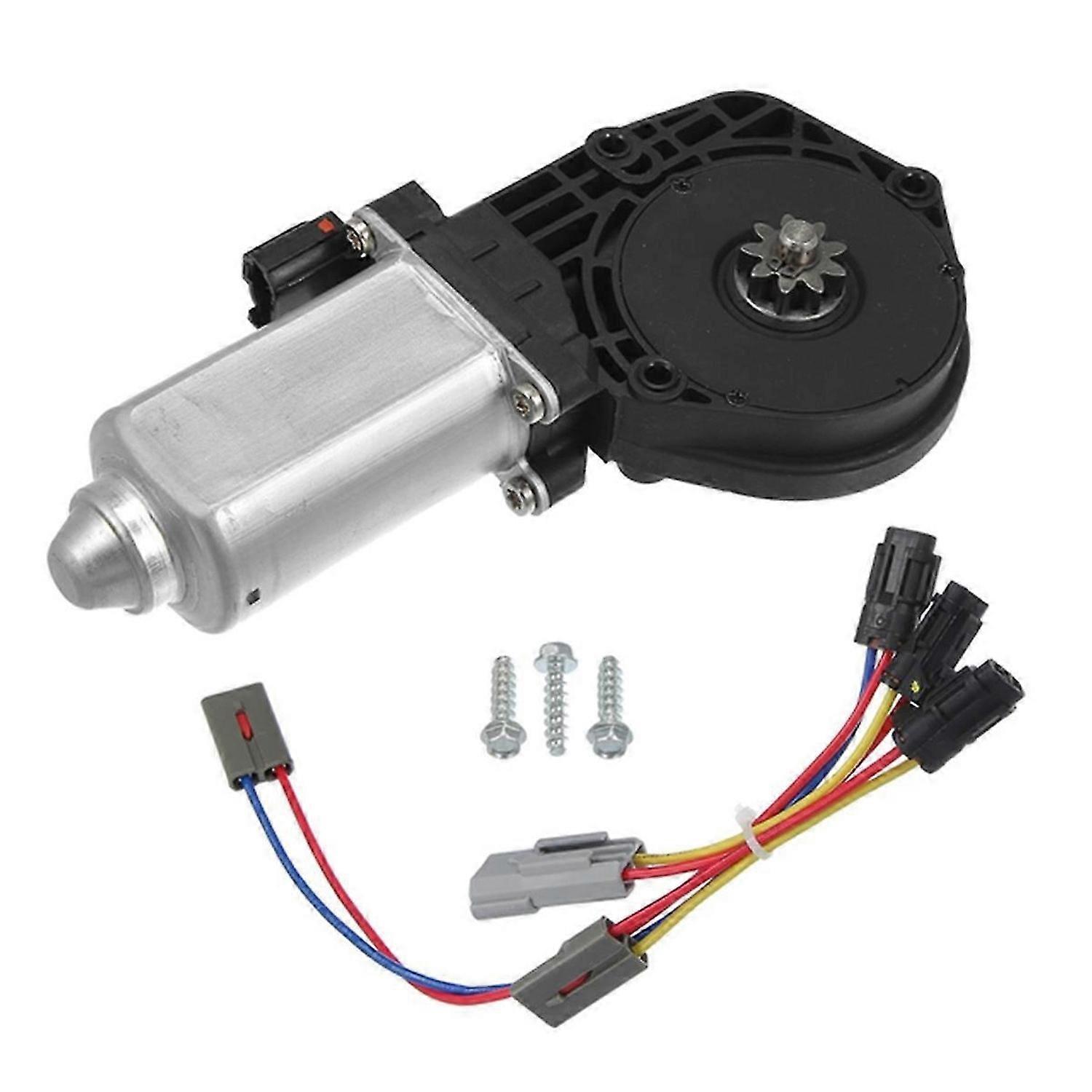 1 Set Front Right Side Power Window Lift Motor with Wiring for 1997-2004 XL3Z1523394AA