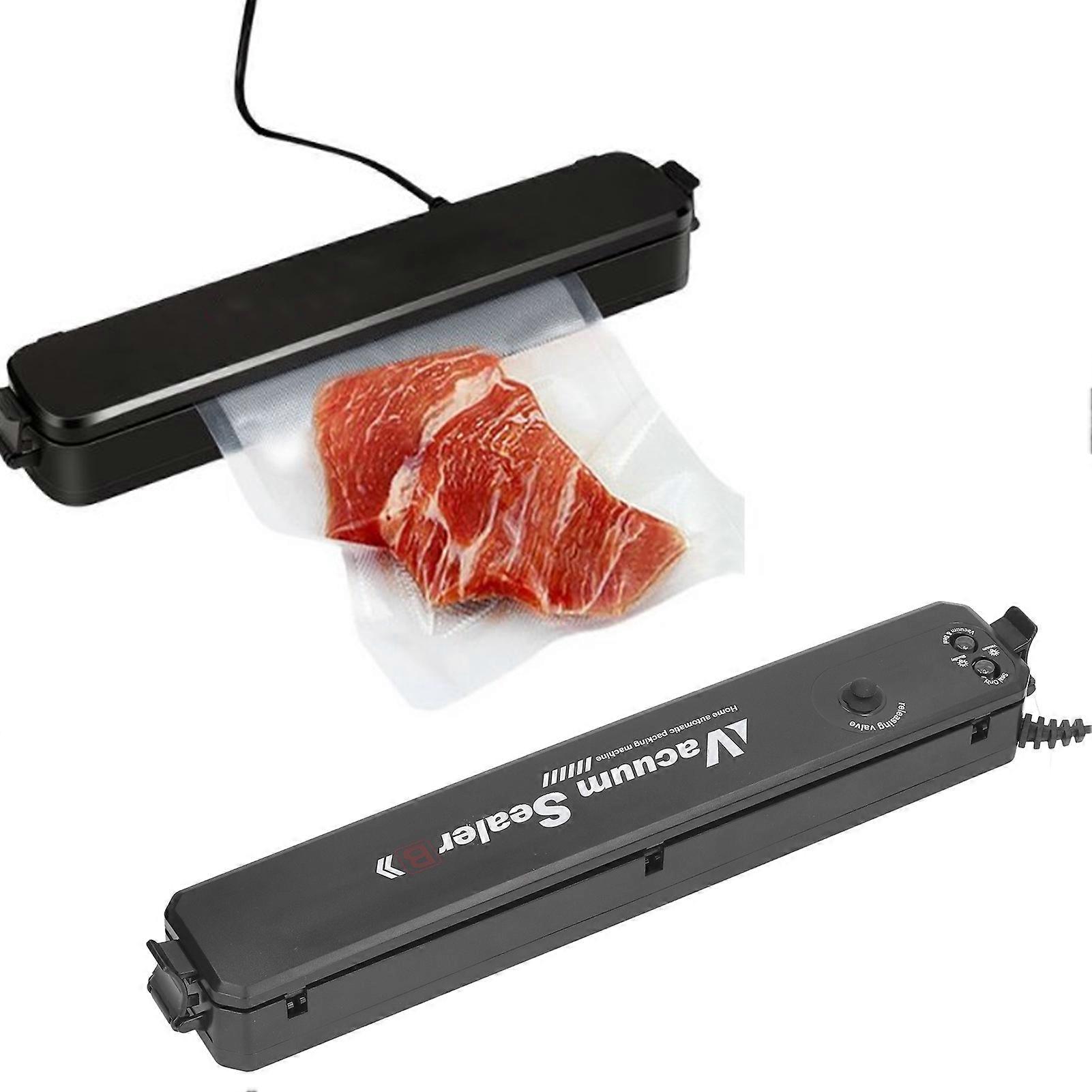 Vacuum Sealer Automatic High Efficiency LED Indication Keep Refreshing Food Vacuum Sealing Machine with 10 Bags CN Plug 220V 