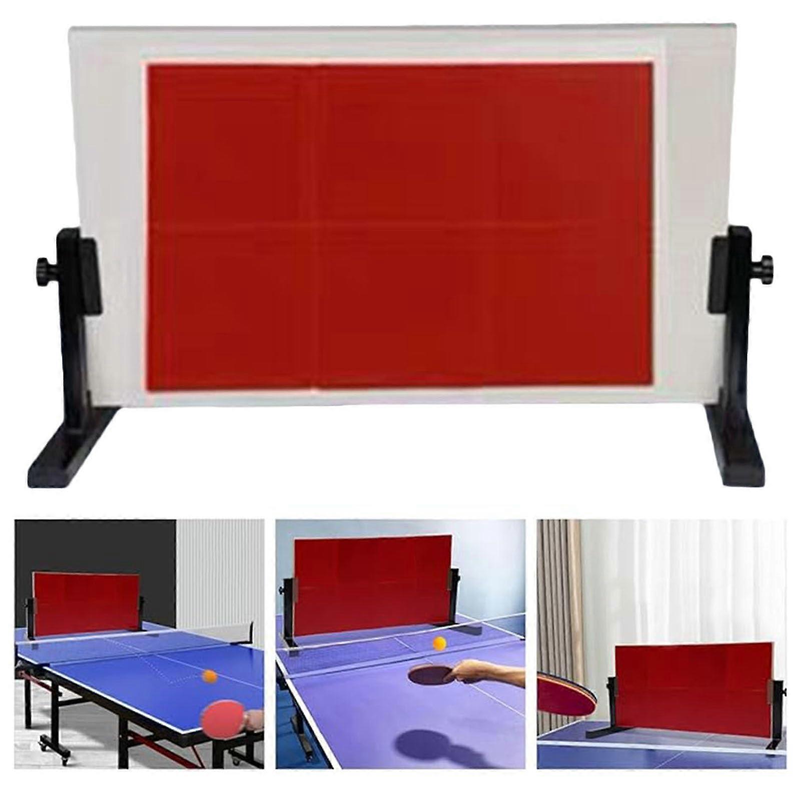 Table Tennis Backflow Board, Professional Table Tennis Board, Adjustable Angle, with Bottom Bracket and Stabilisation Screws