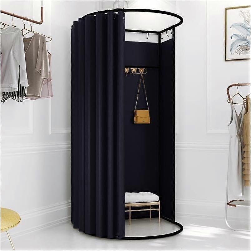 Floorstanding fitting room for clothing stores
Temporary fitting room with sun protection
Fitting room
Easytomove dressing space