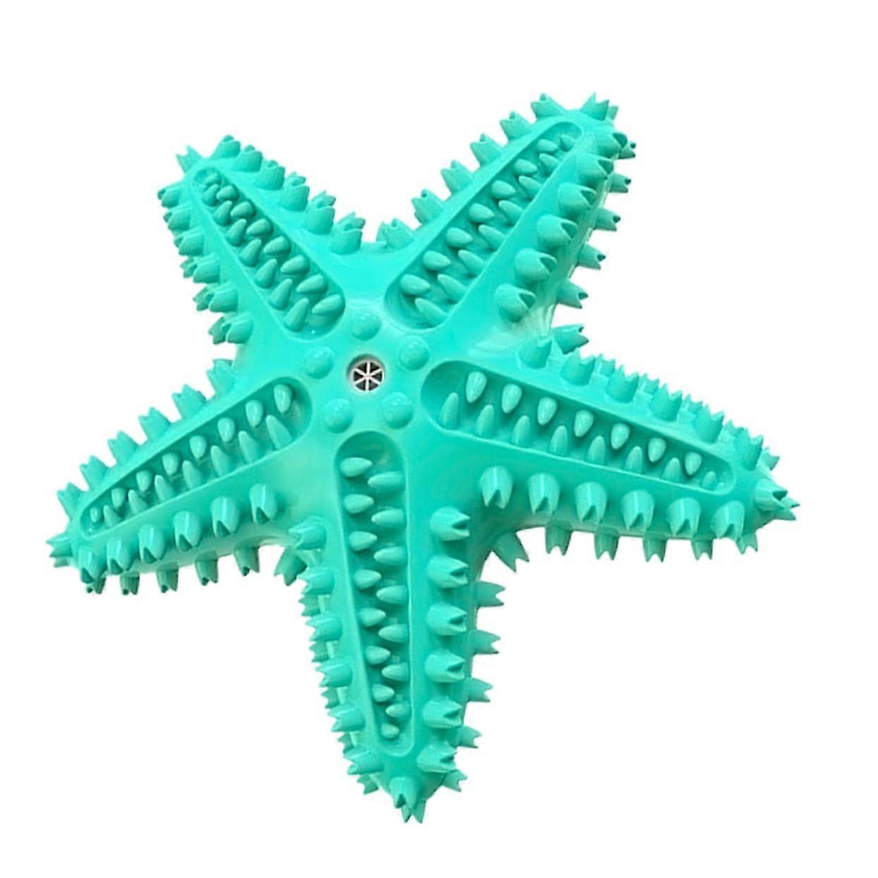 Starfish Teething Stick Chew Toy for Dogs - Molar Teeth Dog Toothbrush, Durable Rubber Teething Toy for Puppies