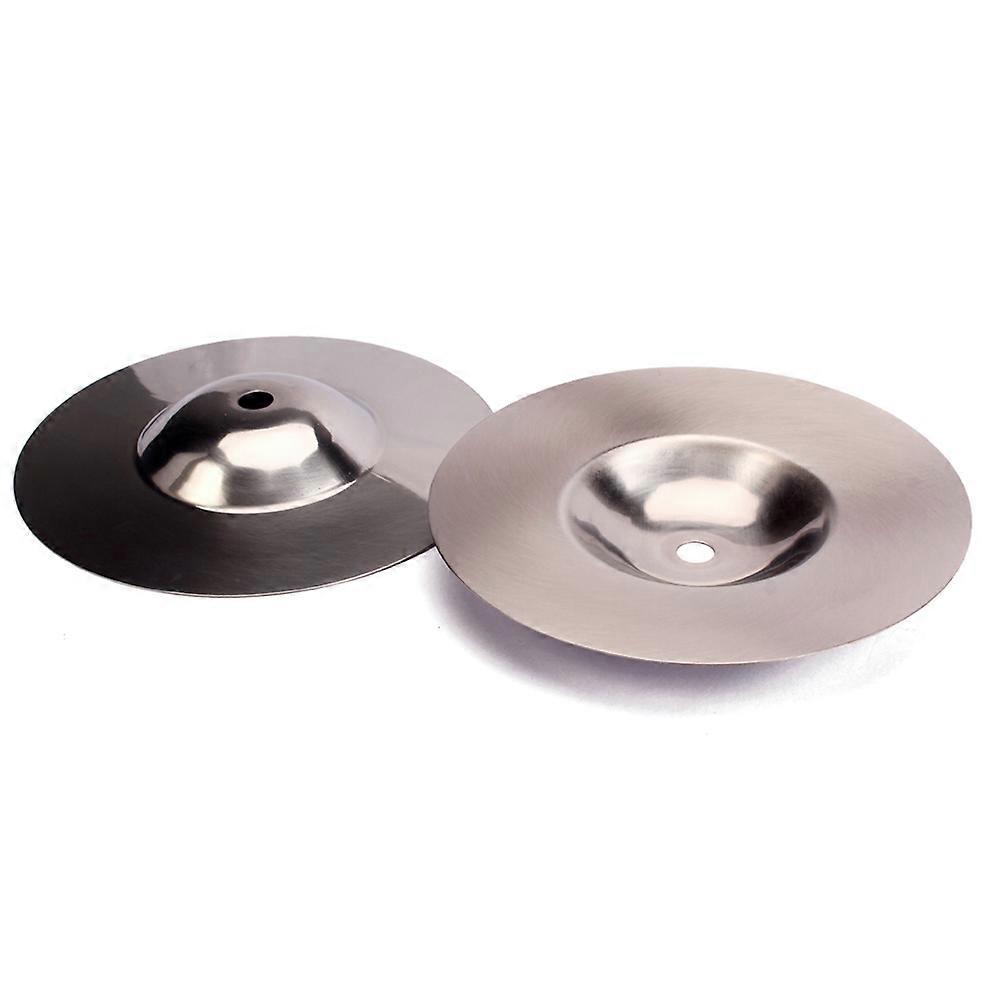 Here's a refined product description for **"2pcs Silver Crash Cymbals Durable Drum Percussion Accessories for Beginners & Students"**:
### **2pcs