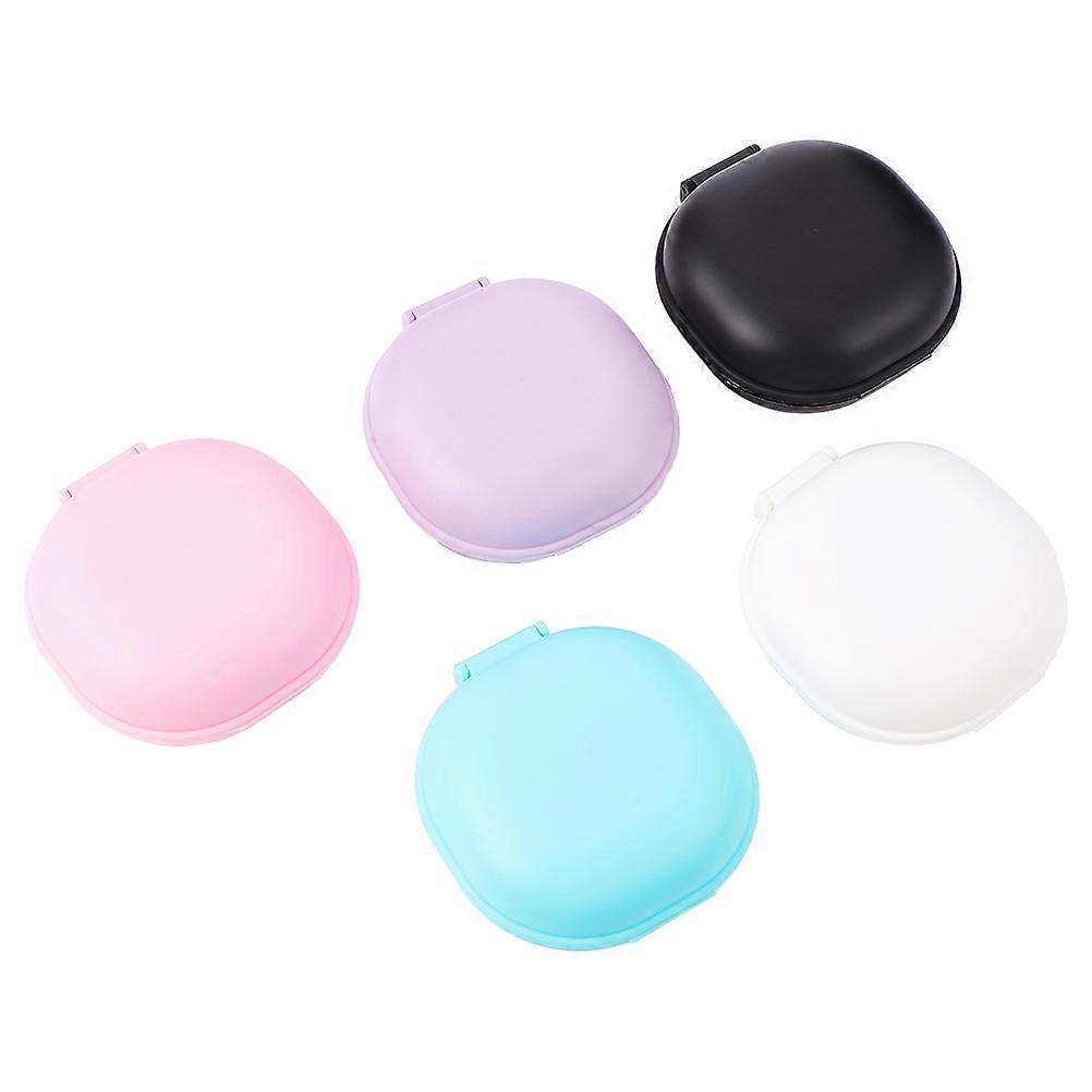 5PCS Portable Soap Case with Lid Compact & Stylish Soap Holder for Travel, Outdoor Use Keeps Soap Clean and Dry