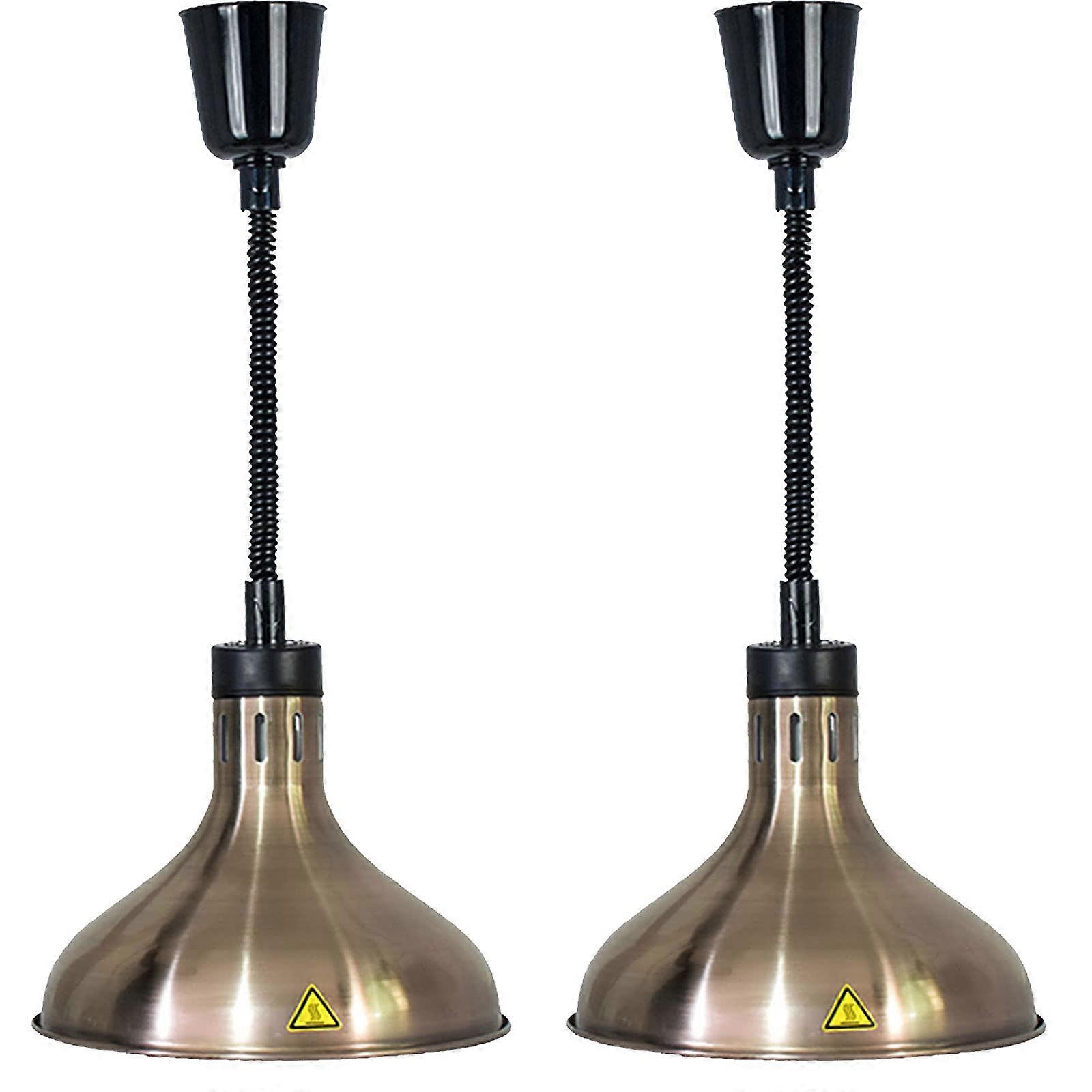250W food warmer lamp, adjustable 60–180 cm, retractable Ref: 1236