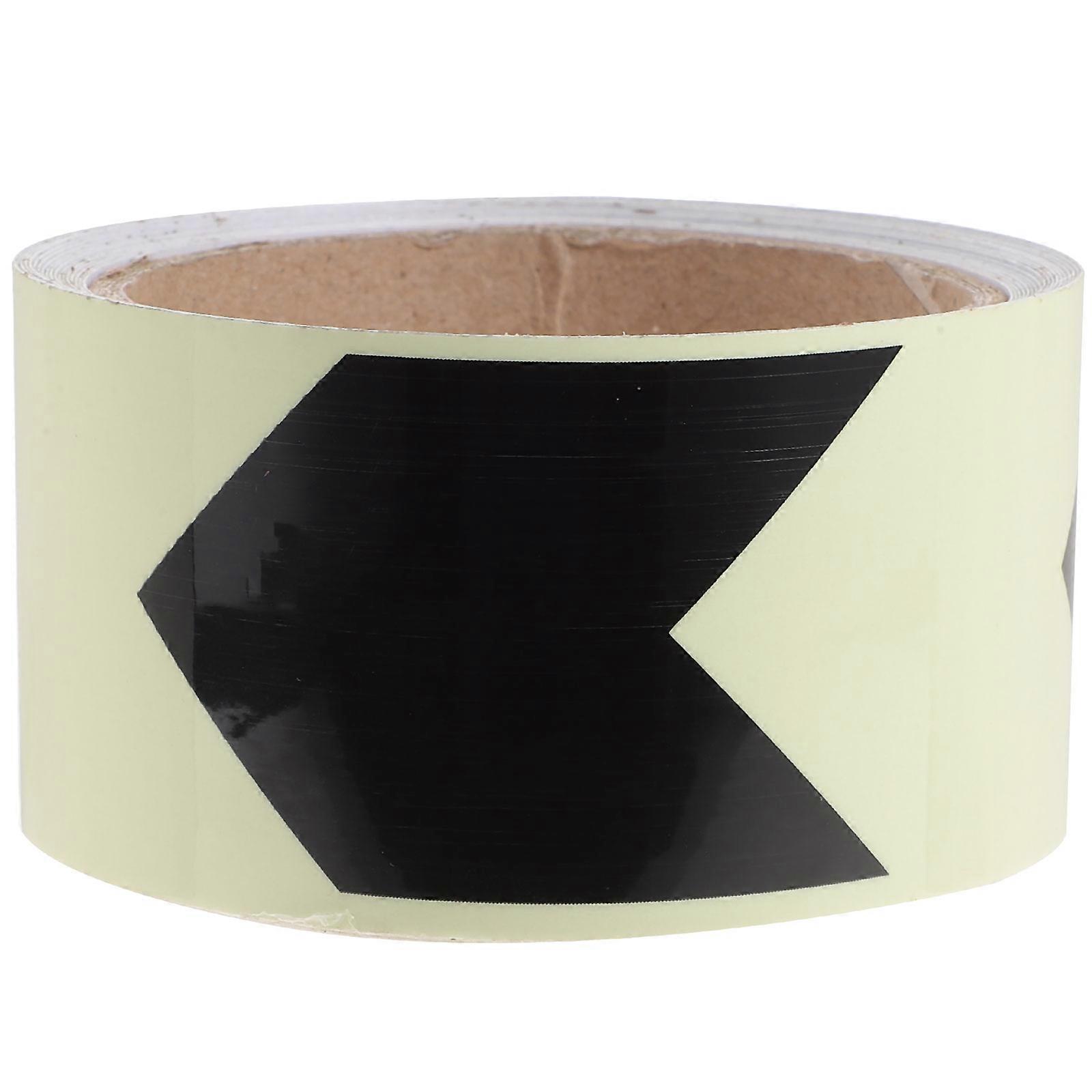 Reflective Safety Tape Guiding Tape Navigation Guidance Offices Classrooms Hospitals 196.50X1.97X0.08in Pvc 1 Roll