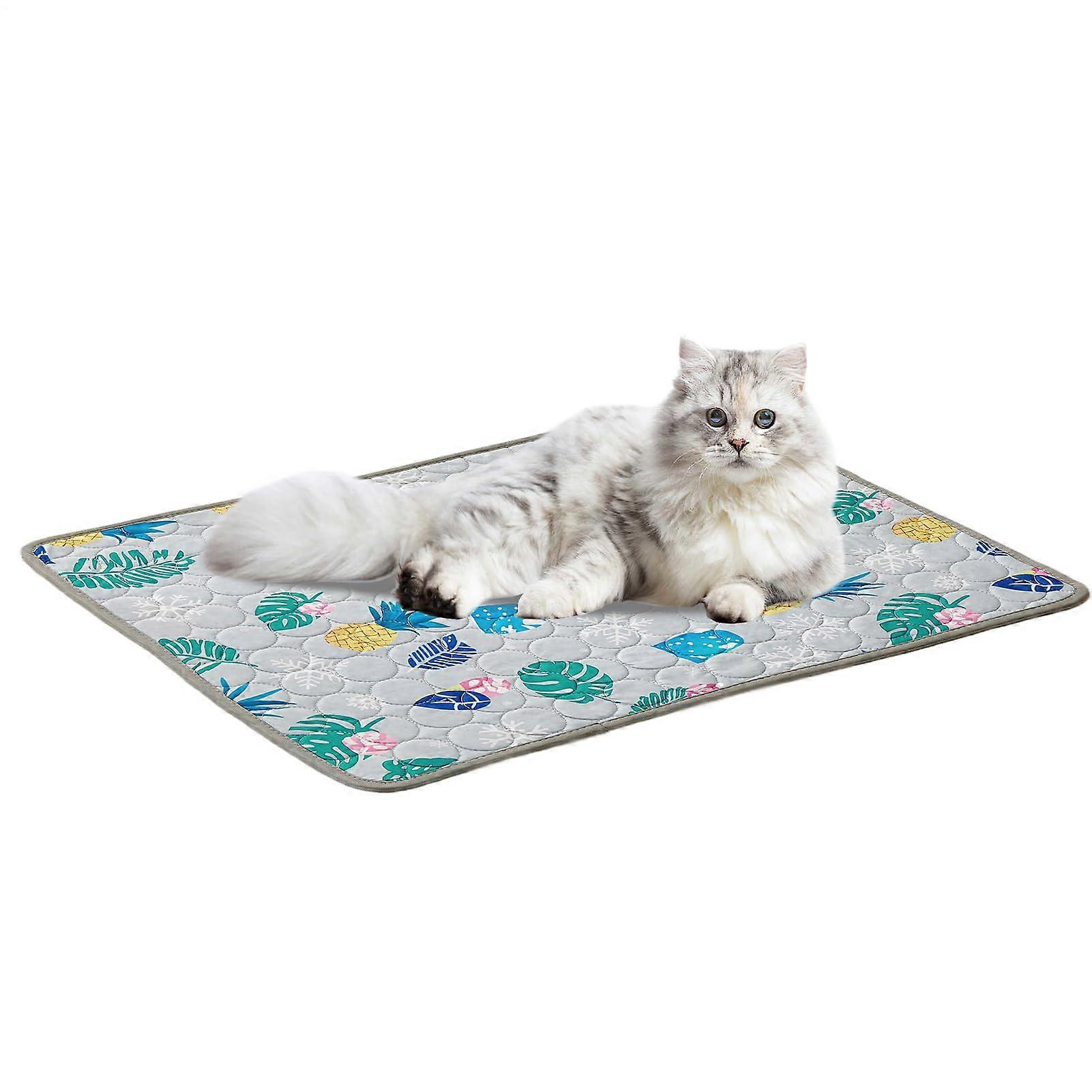 Cool Mat for Cats, Scratch-Resistant Cooling Pad for Indoor and Outdoor, Sofa, Cage, Transport, Size B