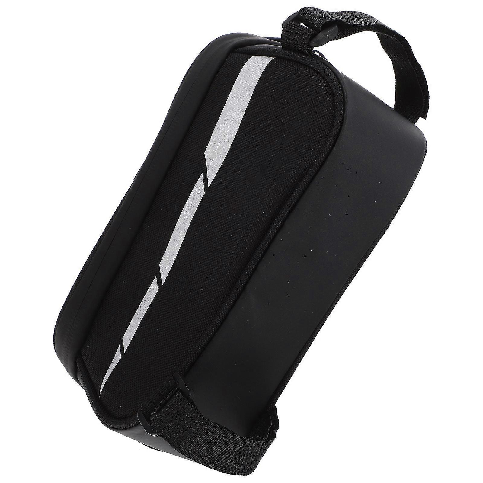 Easily Install Bike Phone Bag Multi-Function Bike Frame Bag Light Baffle 19.50X10.50X9.50CM 1Set