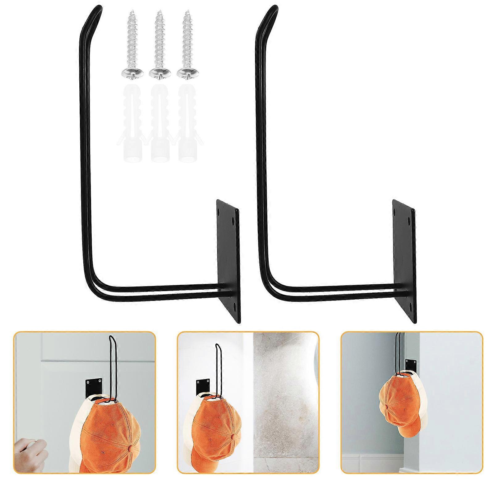 Hat Storage Organizer Hanger Sleek Style For Baseball Caps Space Saving Solution 2Pcs