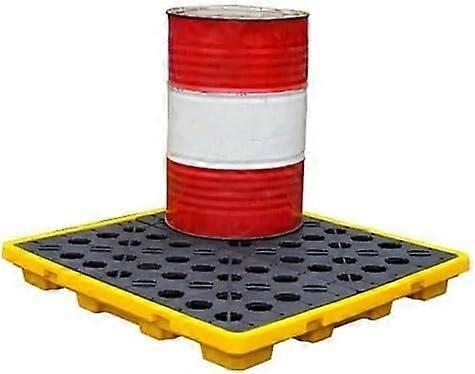 Bandejas de coleta de material de capacidade de carga para contêineres 130 * 68 * 30cm amarelo