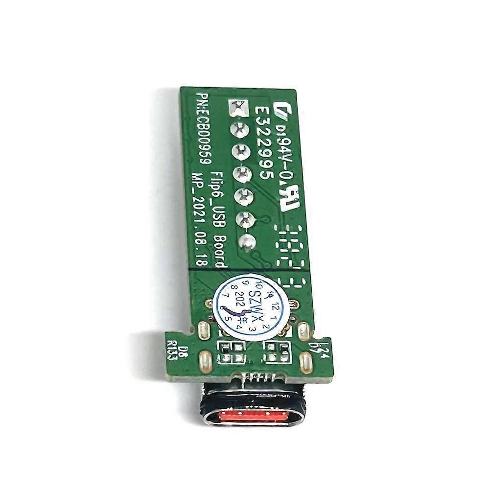 USB-C Charge Jack Power Supply Board Connector Type-C Interface Socket Replacement for JBL Flip 6 GG Bluetooth Speaker