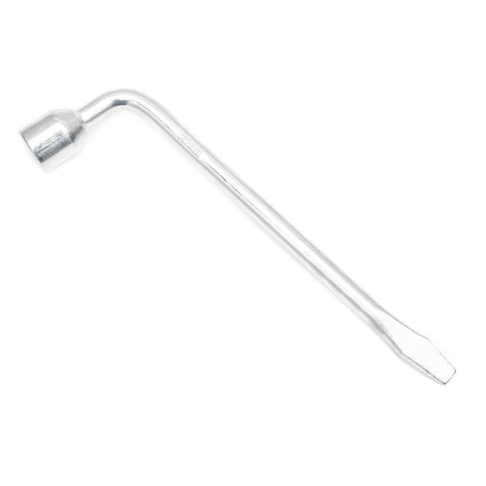 Lug Wrench 17/19/21/22/23/24 Millimeter L Type Steel Tire Iron Lug Nut Socket Tool