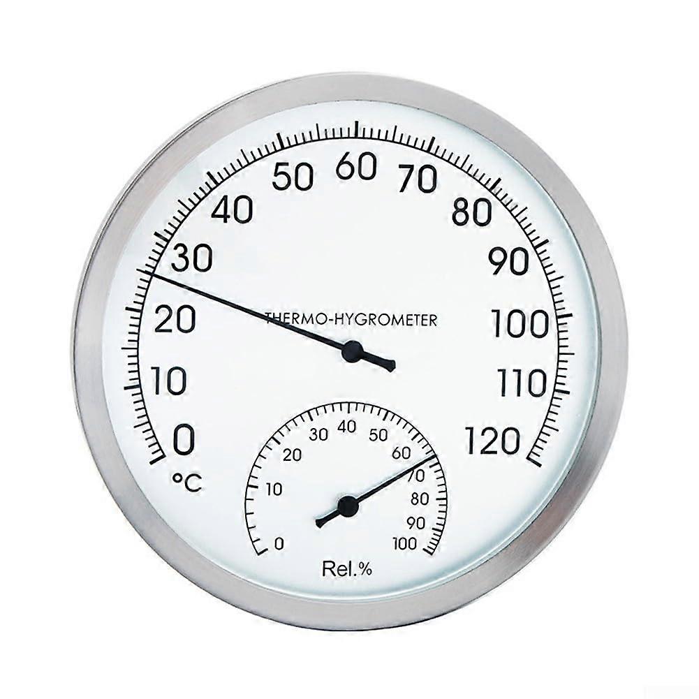 Stainless Steel Thermometer High Temperature Indoor Baking Thermometer Fast Accurate Temperature and Humidity Measurement