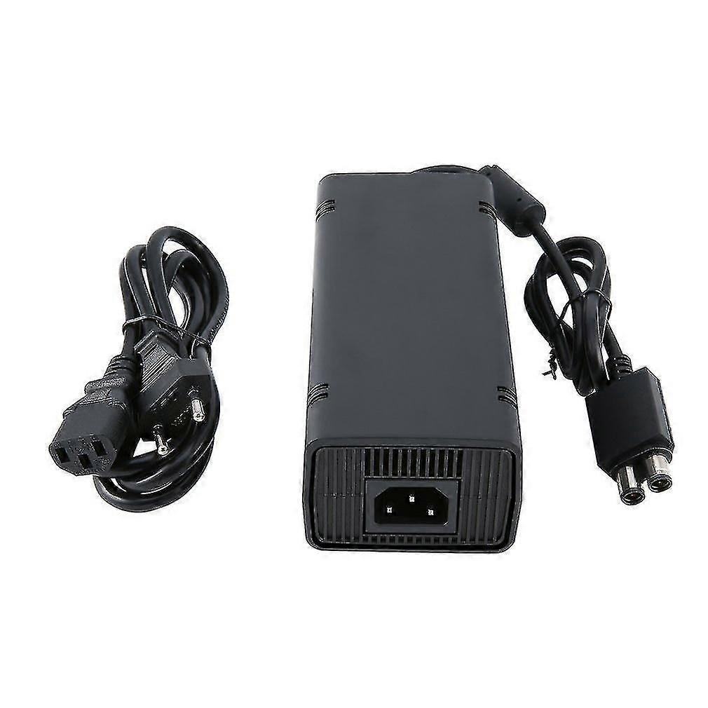 Xbox 360 slank strømlader ac 100-240v adapter med led indikatorlampe