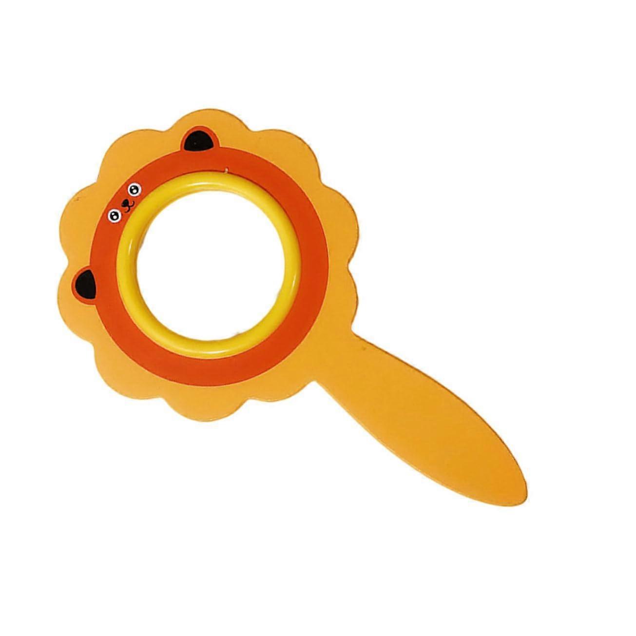 Cartoon Glass Magnifying Glass for Girls, Lightweight and Portable, Ideal for Reading Books and Observing Insects