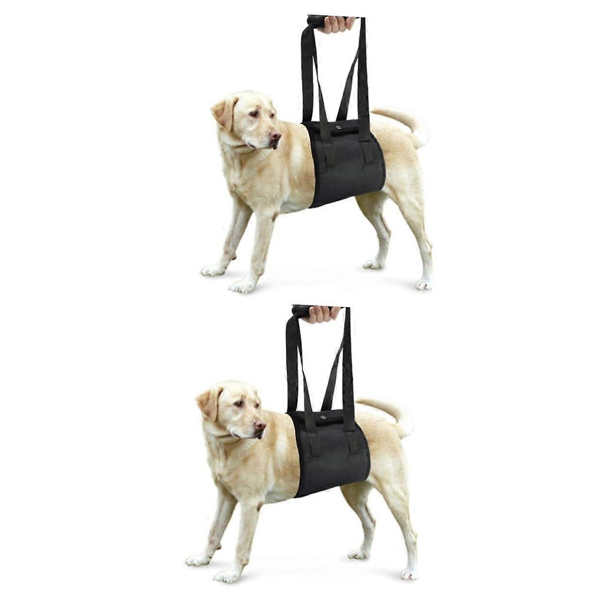 Pack of 2 Dog Traction Belt Harness for Small Medium Dogs