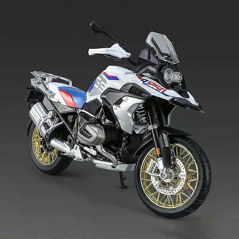 1/9 R1250 GS ADV αγωνιστική μοτοσικλέτα Diecasts πρότυπο μοτοσικλετών αθλημάτων δρόμου με το δώρο παιχνιδιών παιδιών συλλογής φωτός