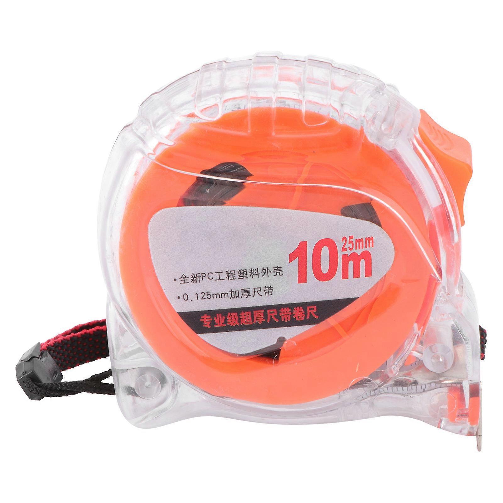 Steel Measuring Tape DIY Measurements Professionals Fixed Switch 25mm Width 1Pcs