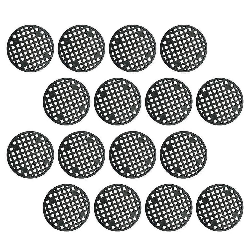 Flower Pot Drainage Pads Plastic Mesh Pad Design For Flowerpots Gardening 36Pcs Set