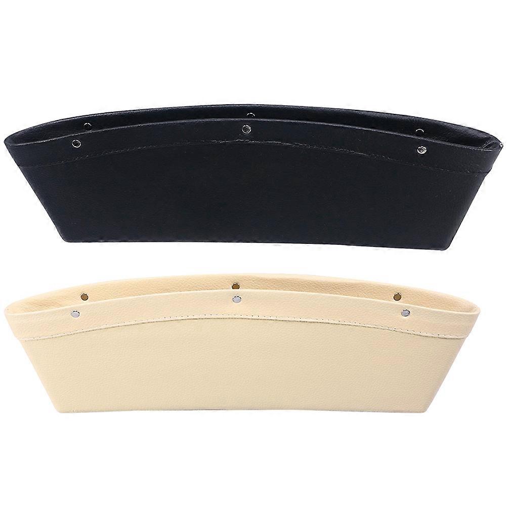 Multifunctional Car Seat Gap Storage Box with Phone Wallet for In-car Organizer in Assorted Color