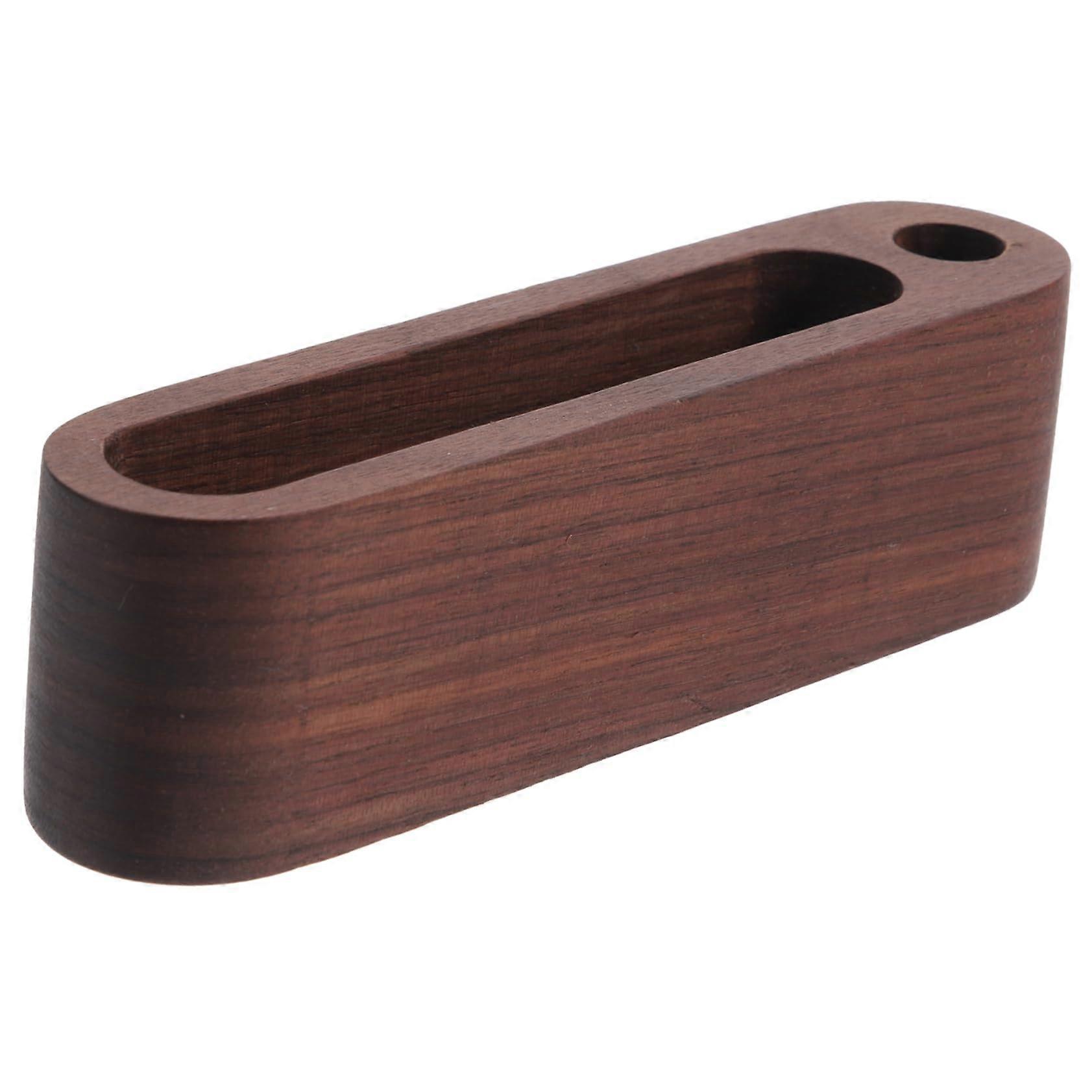 Elegant Wooden Business Card Holder Office Supplies Practical