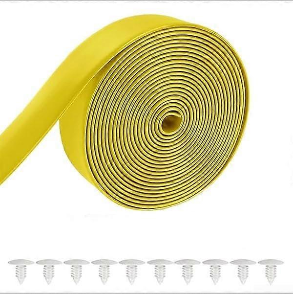 PVC-stropper for hagemøbler, av strand- og bassengstoler, 3 m, gul