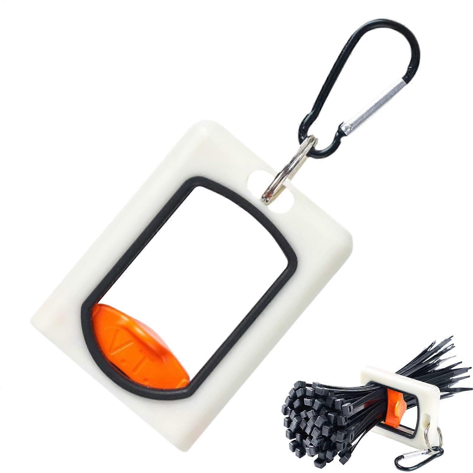 Kabelbinder – fluoreszierender Organizer, bequemer Griff, tragbare Halterung, Klebepad