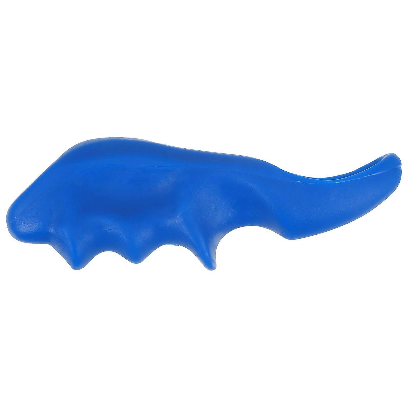 Blue Ergonomic Neck Massager for Exercising Made of PP Material Efficient Massage Techniques Adjustable Pressure 5.5 Inches