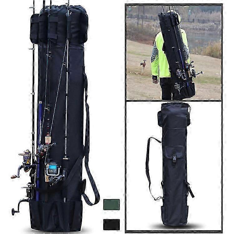 Weiche Angelrute und Rollentragetasche