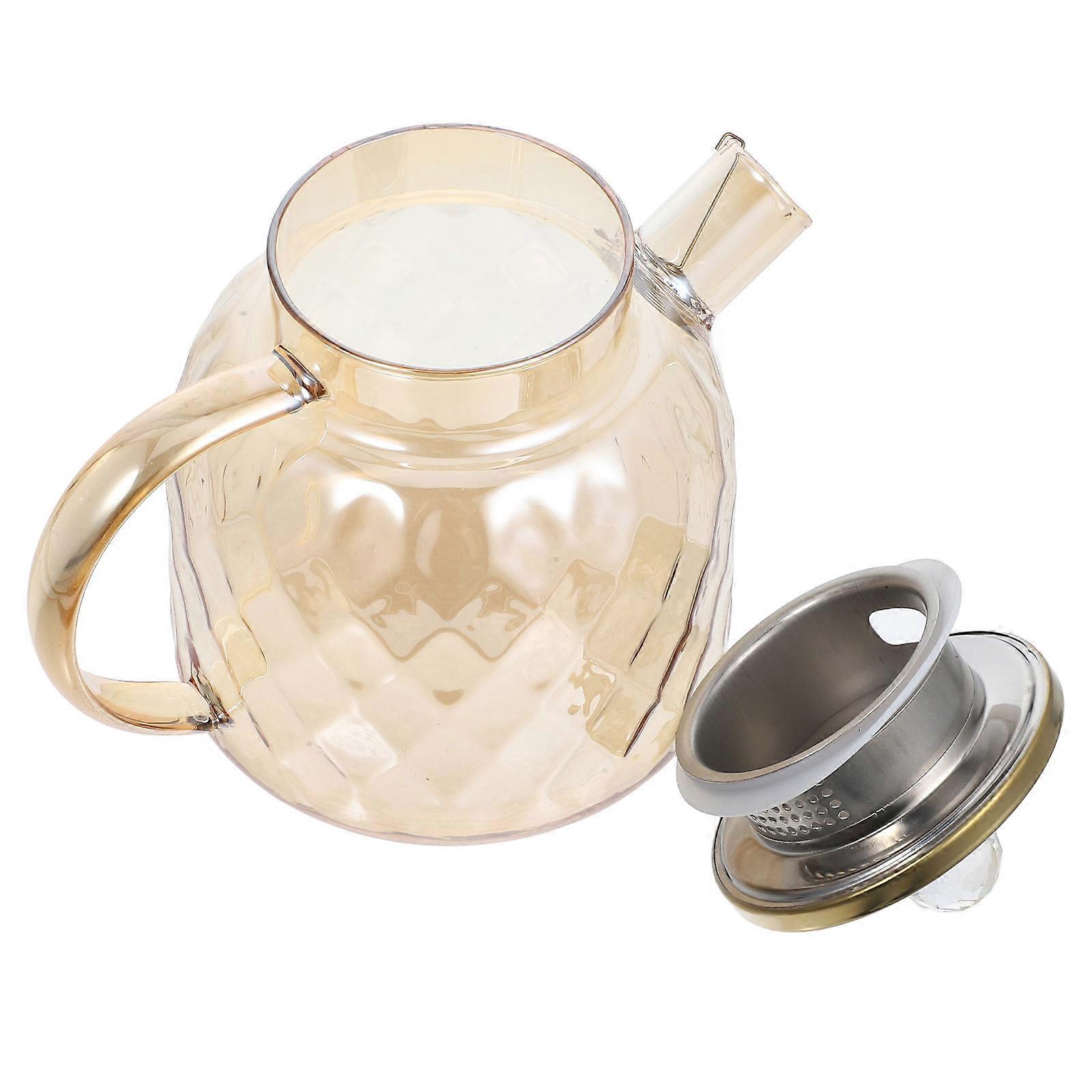 Beverage Jug Iced Tea Pitcher Elegant Design For Office Dining Room Living Room 1Pack