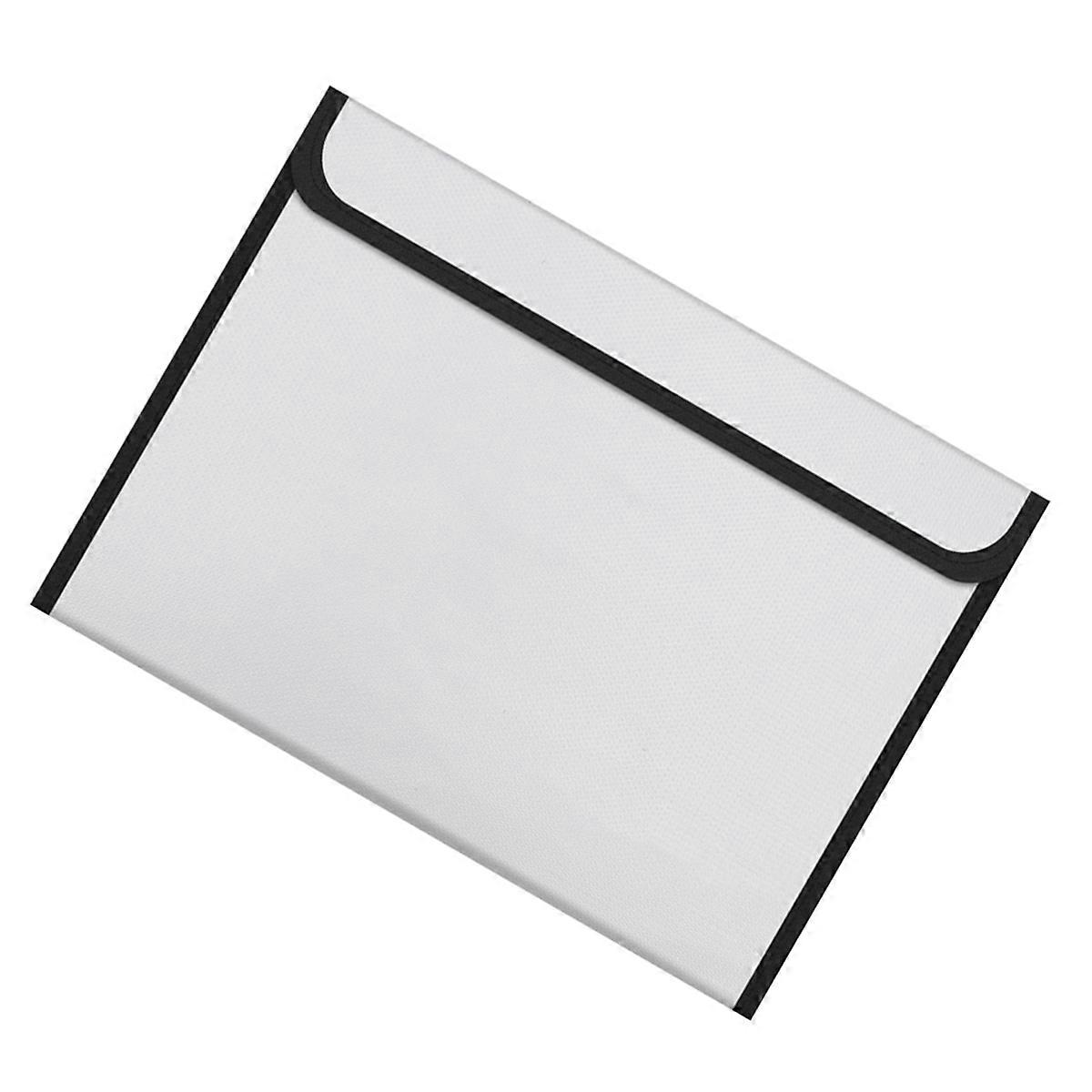 Water-Resistant Document Bag Documents Bag Office Use A4 Size Safe Storage 1Pcs
