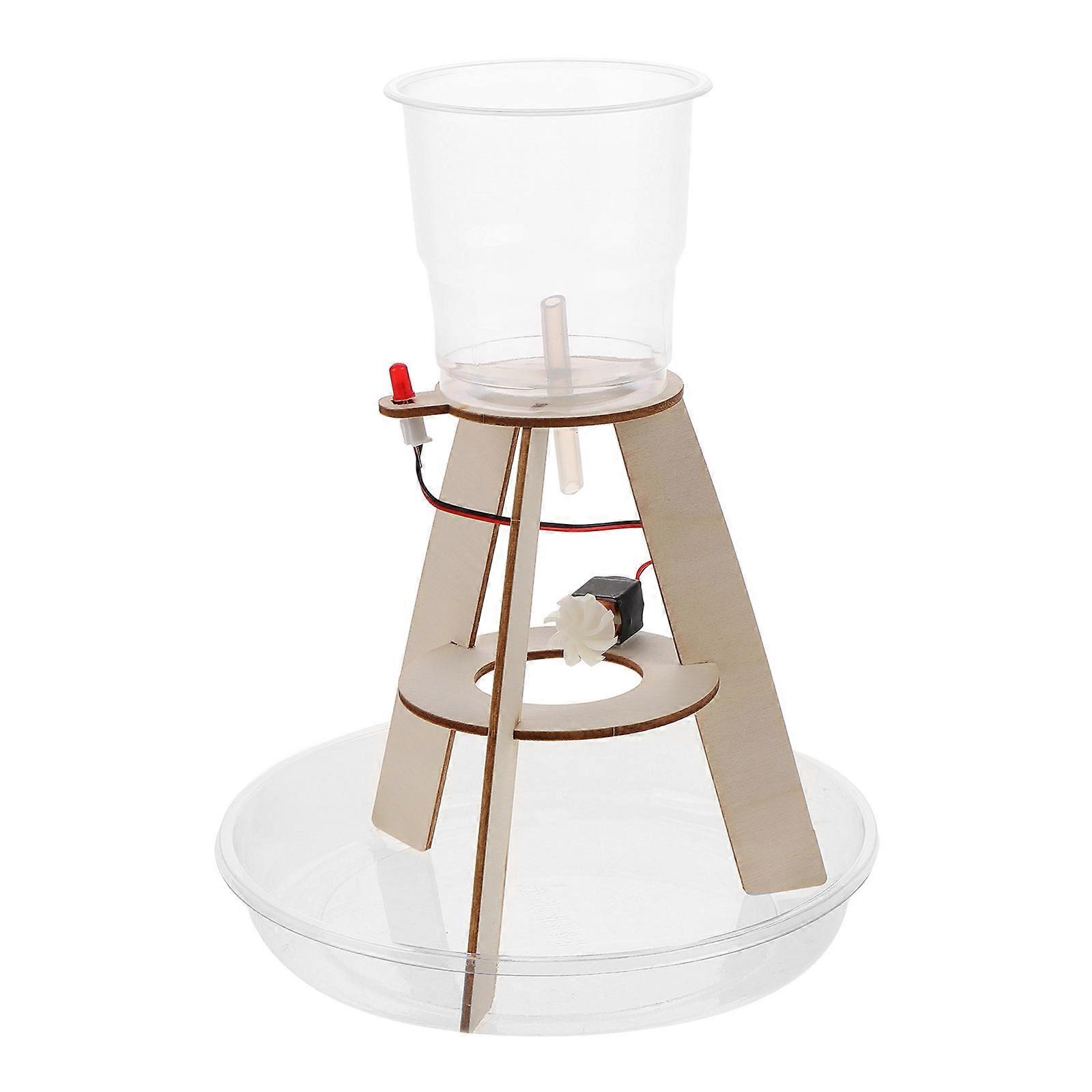 Hydroelectric Generator Kit for STEM Physics Learning – DIY Water Experiment Project with Instructions for Creative Problem Solving and Innovation