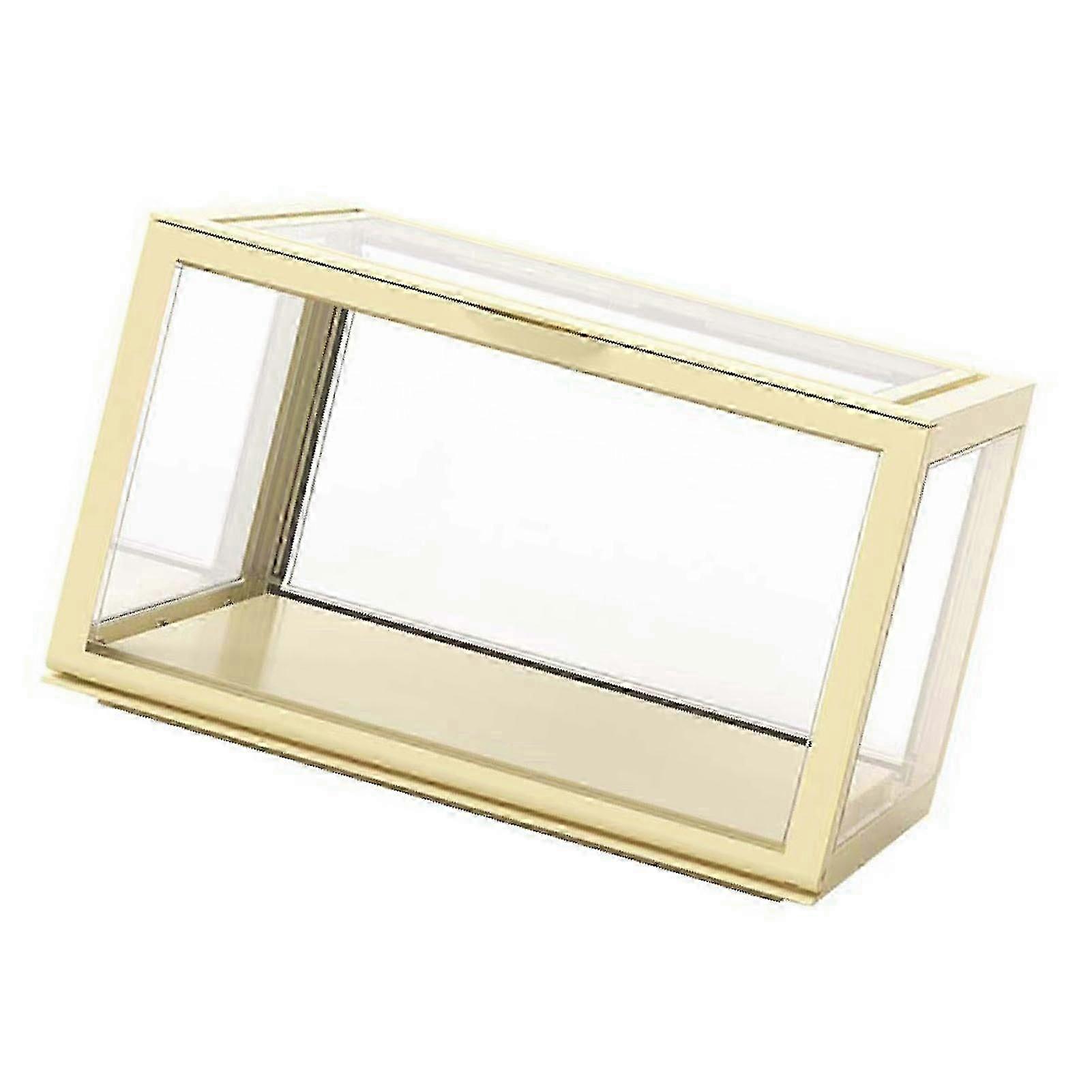 Acrylic Display Cabinet - High Transparency, Dustproof, Compact & Durable for Dolls & Figures